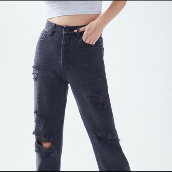 PacSun High Rise Straight Leg Jeans - Picture 2 of 6